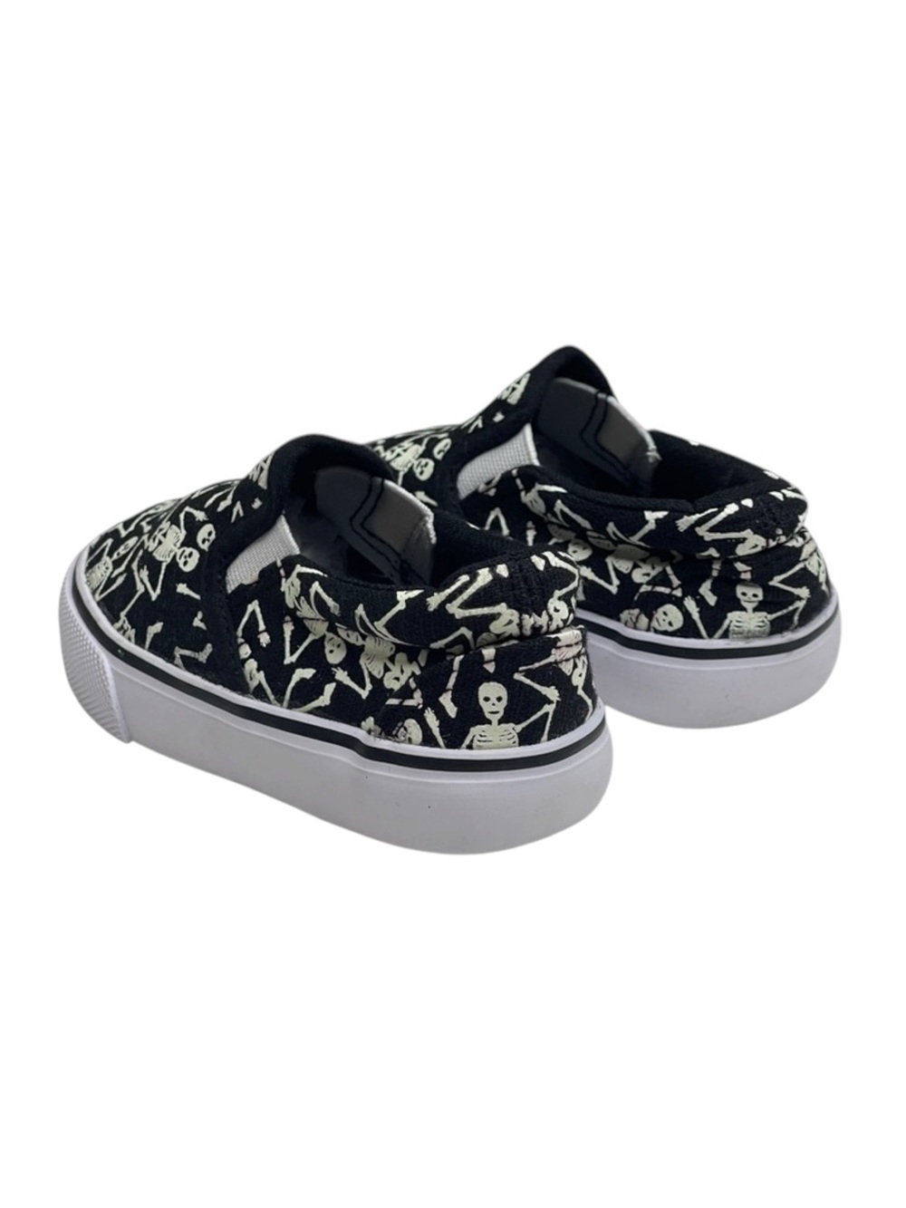 new Tommy Bahama ☠︎︎ Skeleton Print Slip On Sneakers ☠︎︎ Glow in the Dark ☠︎︎ 5 - Picture 6 of 16